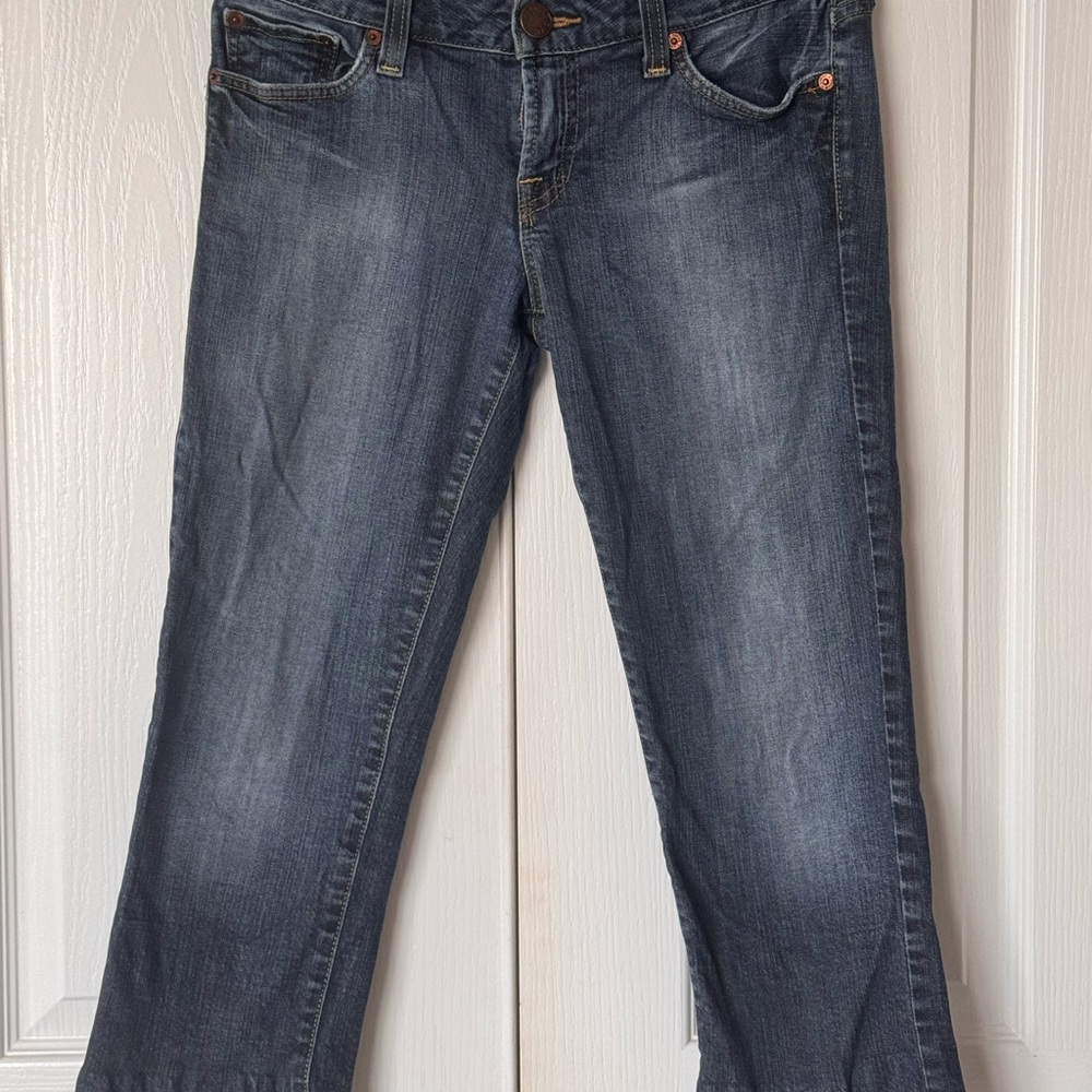 Lucky Brand Dungarees Lody Crop | size 4/27